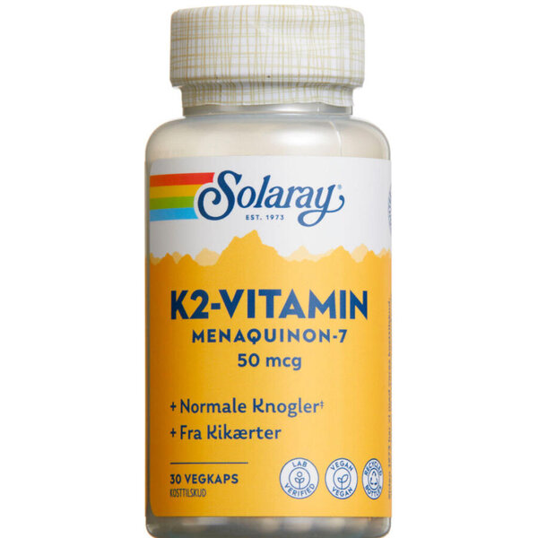 Solaray K2-vitamin Kapsler