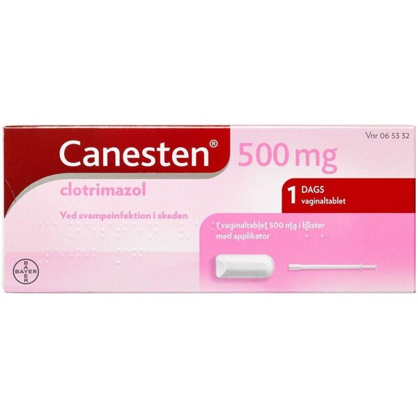 Canesten 500 mg vaginaltabl.