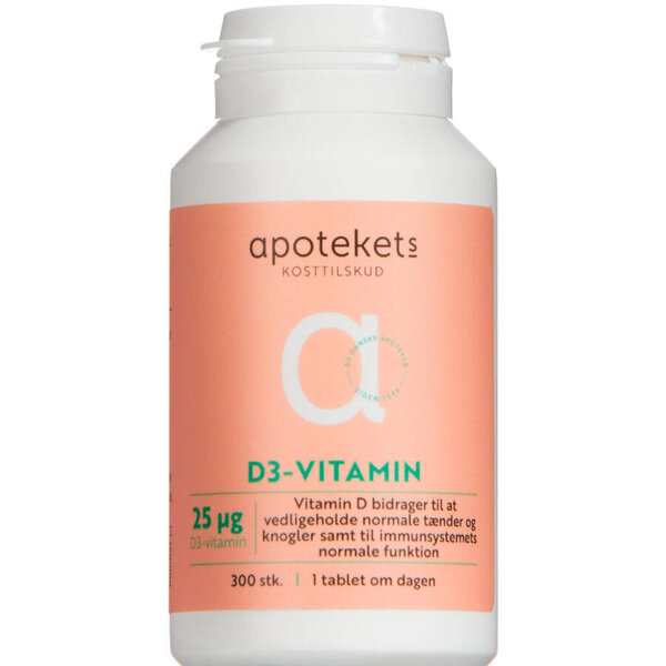 Apotekets D3-vitamin (25 mcg)