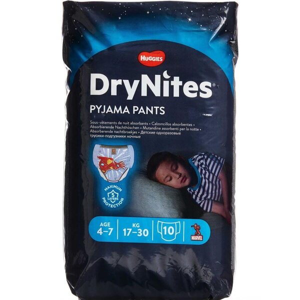 DryNites Pyjama Pants (drenge 4-7år)