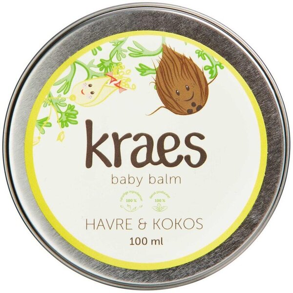 KRAES Baby Balm med Havre & Kokos (100 ml)