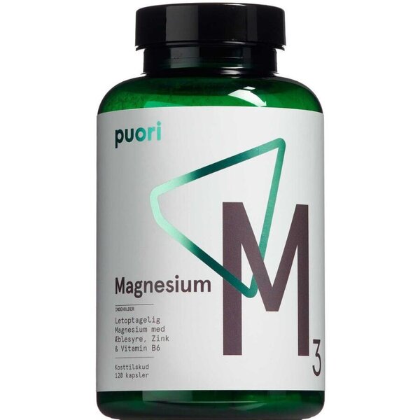 Puori M3 Magnesium (120 stk)