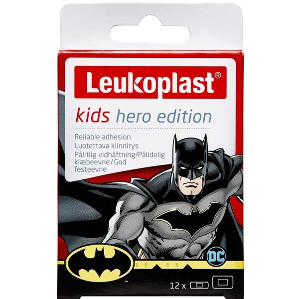 Leukoplast Kids Hero Plaster - Batman (12 stk.)