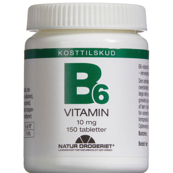 B6-vitamin 10 mg 150 stk