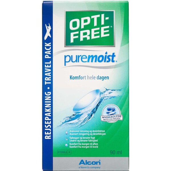 Opti-Free PureMoist Rensevæske (90 ml)