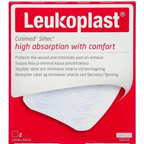 Leukoplast Cutimed Siltec (10 x 10 cm)