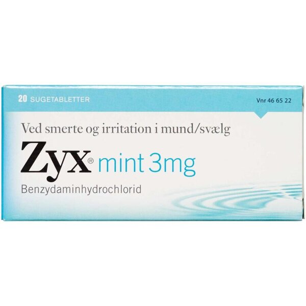 Zyx mint 3 mg