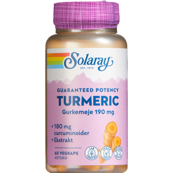 Solaray Turmeric Gurkemeje