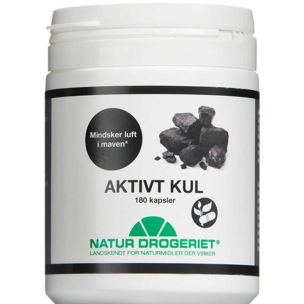 Natur Drogeriet Aktiv Kul (180 stk.)