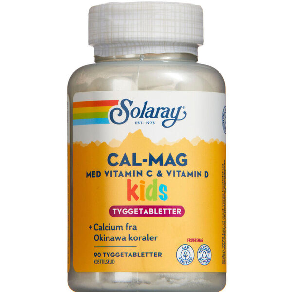 Solaray Calcium Kids med vitamin D