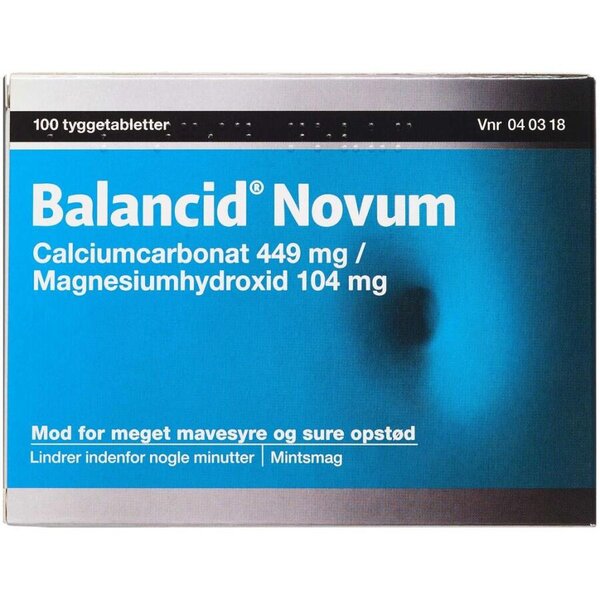 Balancid Novum 100 stk