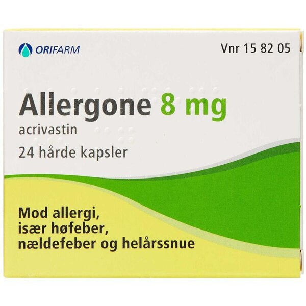 Allergone 8 mg 24 stk 