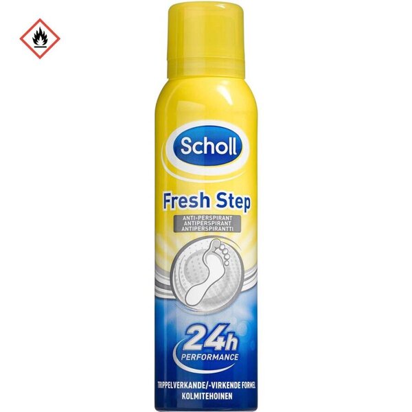 Sholl Fresh Step Antiperspirant Deodorant Spray