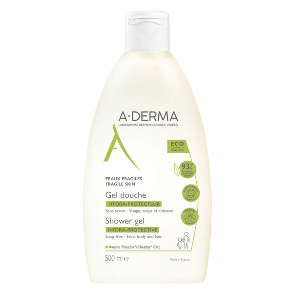 A-Derma Hydra-Protective Shower Gel (500 ml)