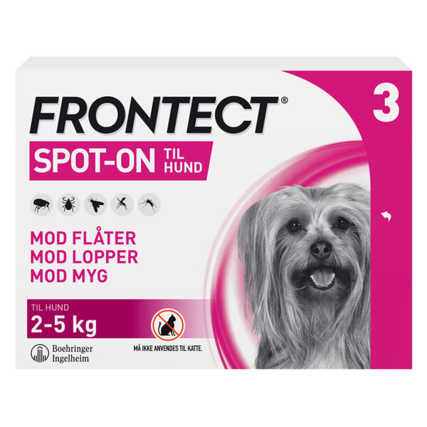 Frontect til hund 2-5 kg 