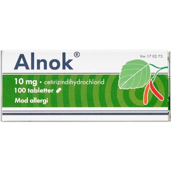 Alnok 10 mg 100 stk