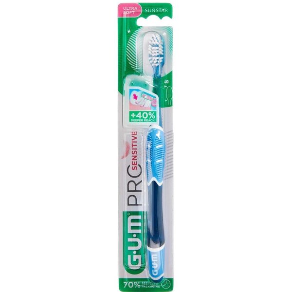 GUM PRO Sensitive tandbørste