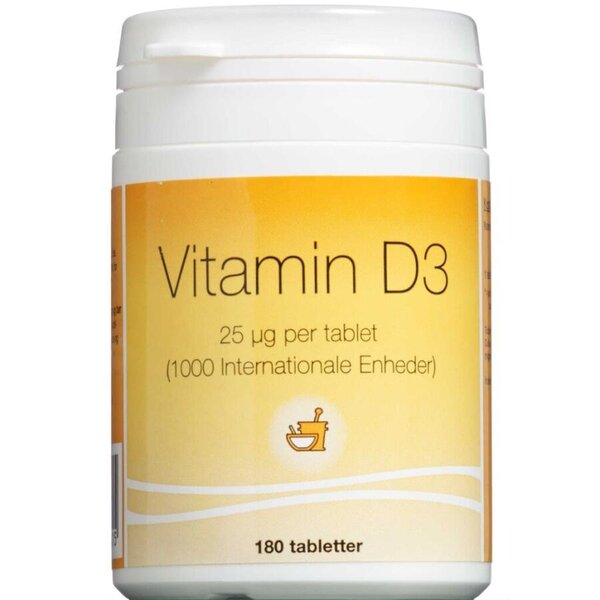 Vitamin D3 tabletter