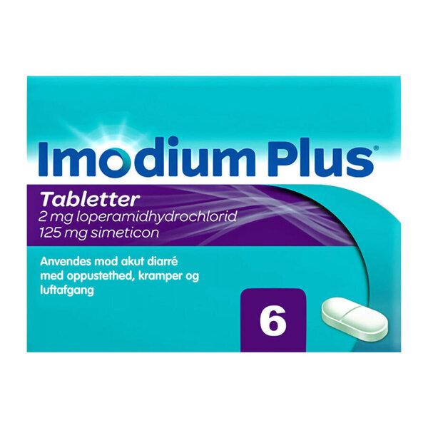 Imodium Plus 6 stk