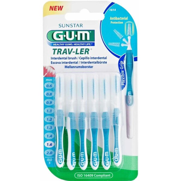 GUM Trav-ler Mellemrumsbørste (1,6 mm)