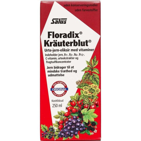 Floradix Kräuterblut eliksir (250ml)