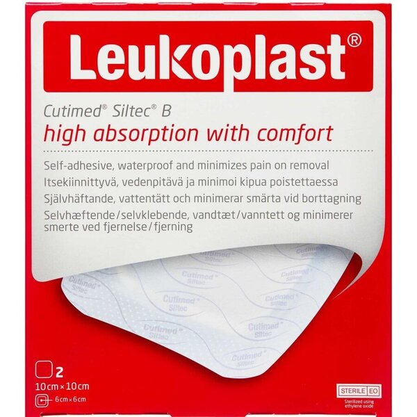 Leukoplast Cutimed Siltec Border (10 x 10 cm)