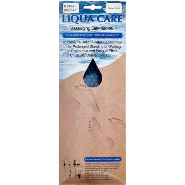 Liqua-Care Massaging Gel-insoles (str 35-41)