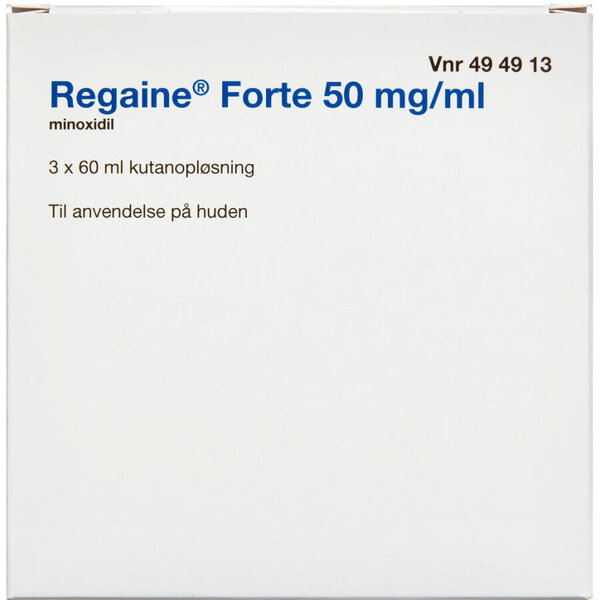 Regaine forte 3 * 60 ml 2care4