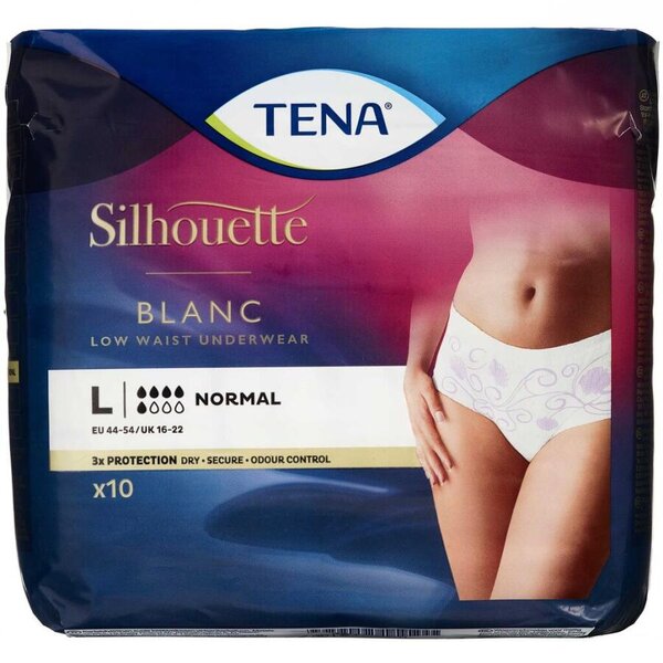 TENA Lady Pants Discreet (L/hvid)