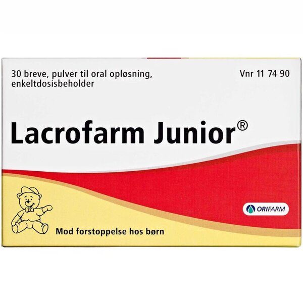 Lacrofarm Junior breve til oral opløsning 30 stk