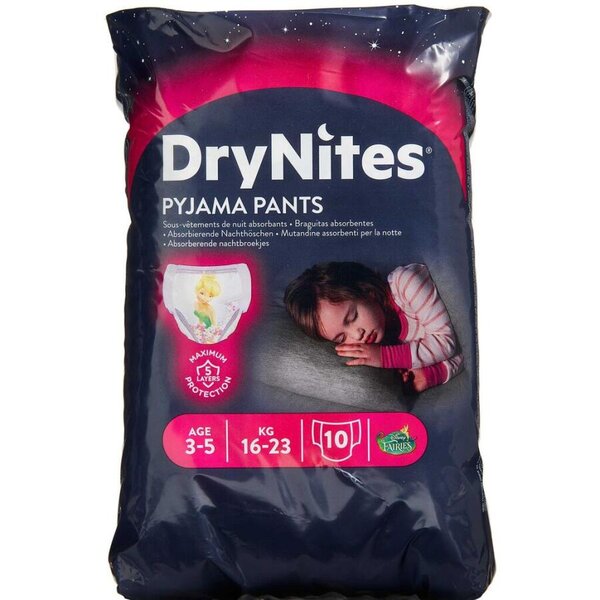 DryNites Pyjama Pants (piger 3-5 år)