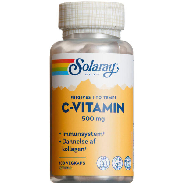 Solaray C-vitamin kapsler