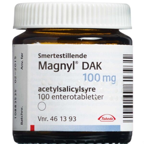 Magnyl  Entero "DAK" 100 mg 100 stk