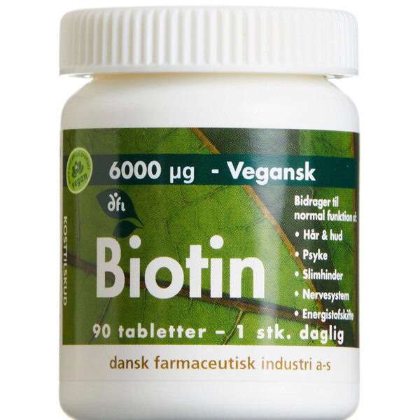 Biotin Vitamin 6000 mcg