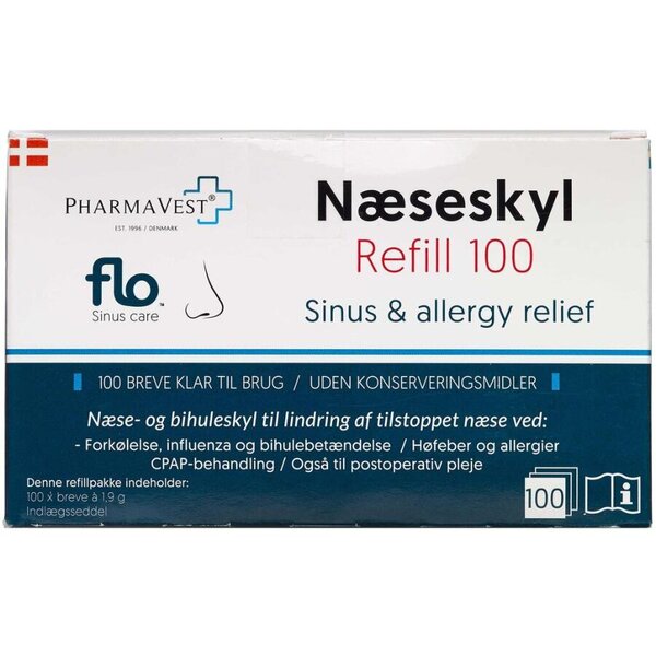 FLO Næseskyl Refill (100 stk)