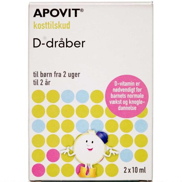 Apovit D-Dråber (2x10 ml)