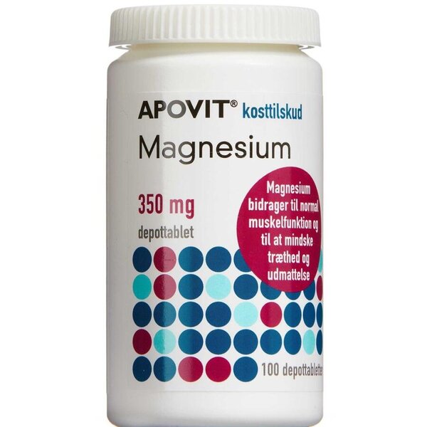 Apovit Magnesium 350 mg (100 stk.)