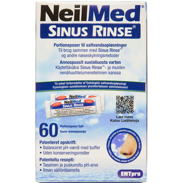 NeilMed Sinus Rinse refill 60