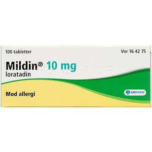 Mildin 10 mg 100 stk