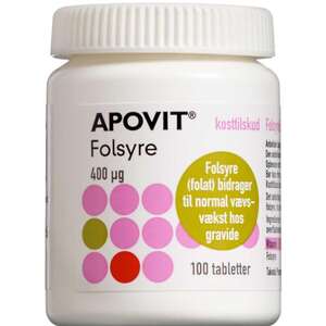 Apovit Folsyre tabletter