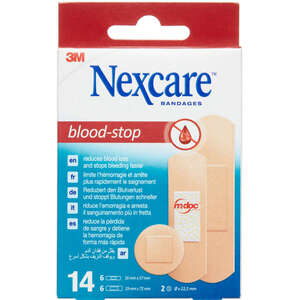 3M Nexcare Blood-Stop Plastre (3 str, 14 stk)