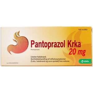 Pantoprazol 20 mg KRKA 14 stk