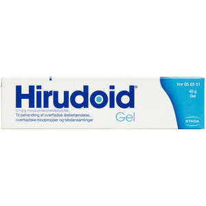 Hirudoid gel 3 mg/g 40 g