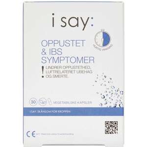 i say: oppustet & IBS symptomer