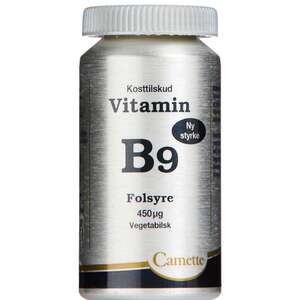 Camette Vitamin B9 Tabletter