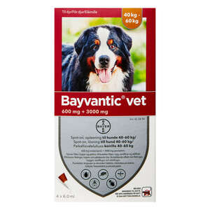 Bayvantic Vet. Opløsning hunde 40-60 kg