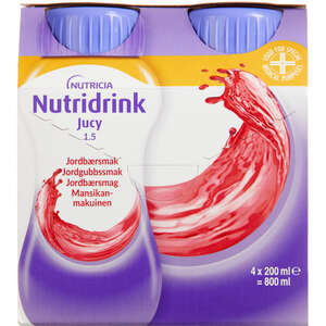 Nutridrink Jucy Jordbær