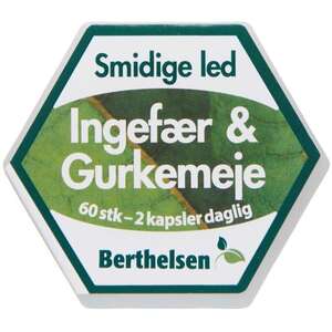 Berthelsen Ingefær & Gurkemeje