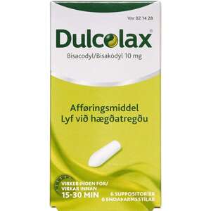 Dulcolax suppositorier 10 mg 6 stk