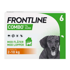 Frontline Combo Vet. (hund 2-10 kg) 6 stk